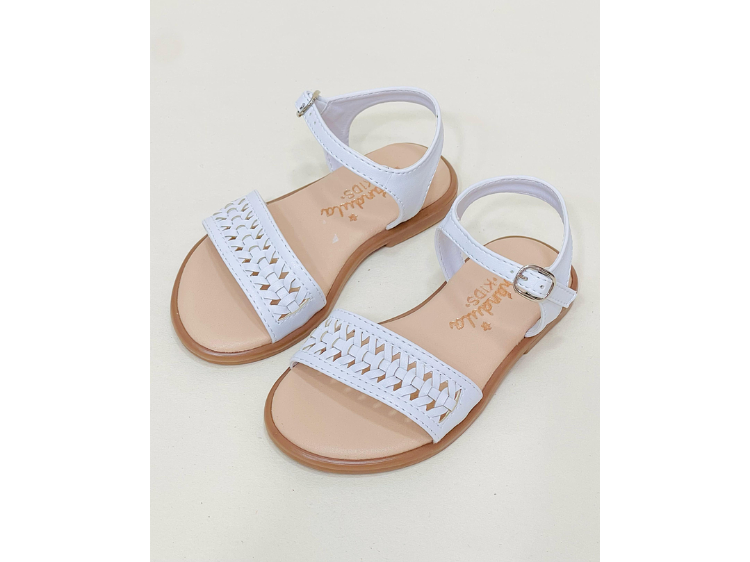 Sandalia Calada Blanco 1