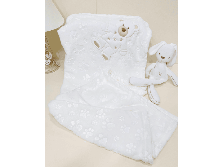 Cobija Beige Rosa  1