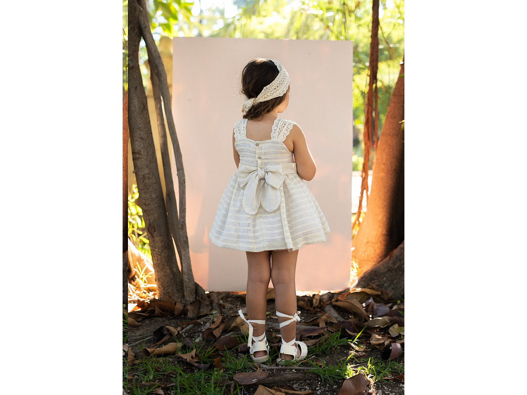 Vestido Español Lino  2