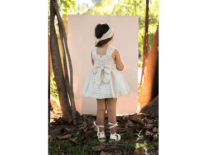 Vestido Español Lino  2