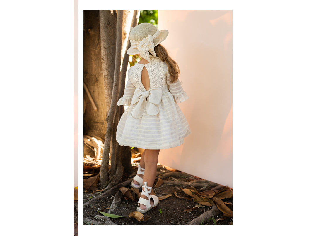 Vestido Español Lino  2