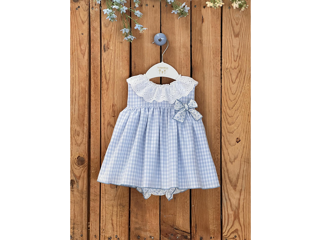 Vestido Español Cielo  1