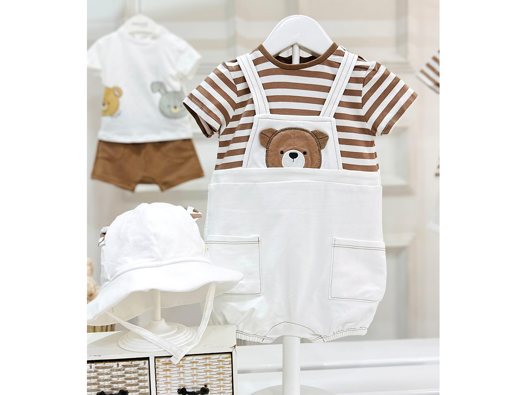 Pelele Peto Y Gorro Mayoral  Muffin  1