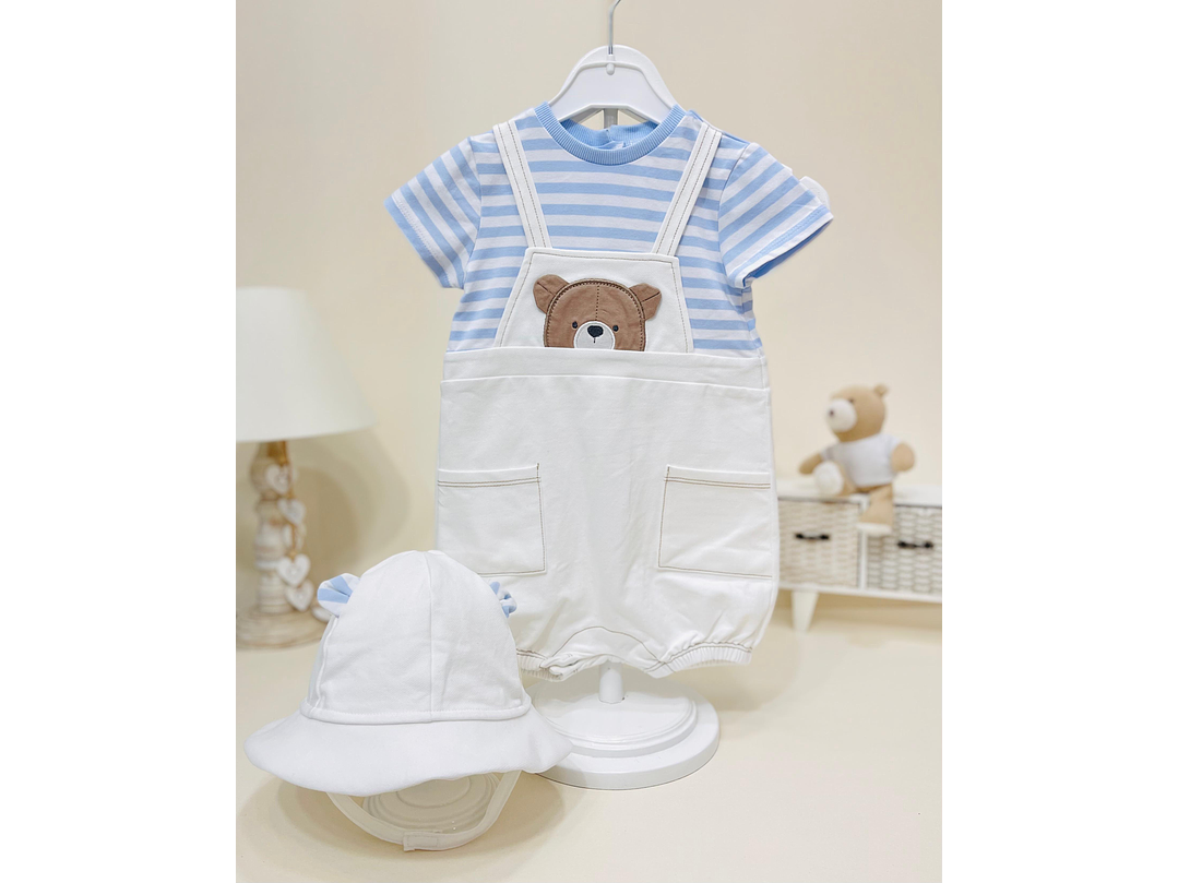 Pelele Mayoral Peto Y Gorro  1