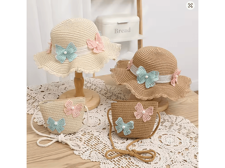 Set Sombrero y Bolso  4