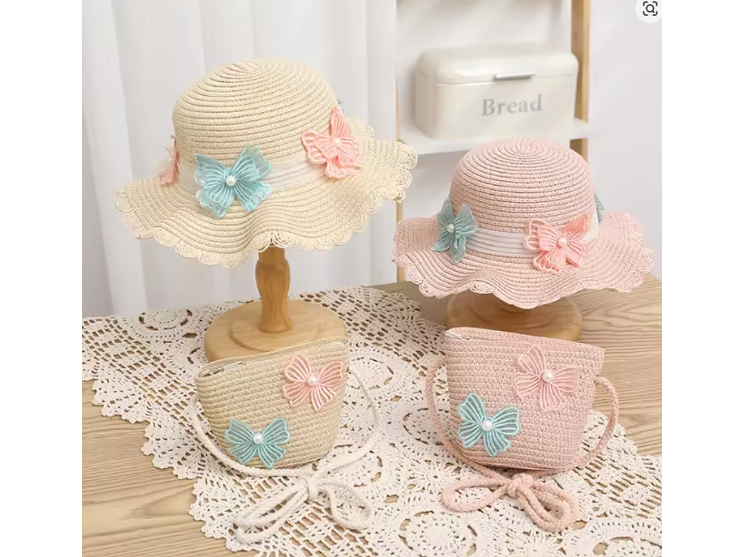 Set Sombrero y Bolso  1