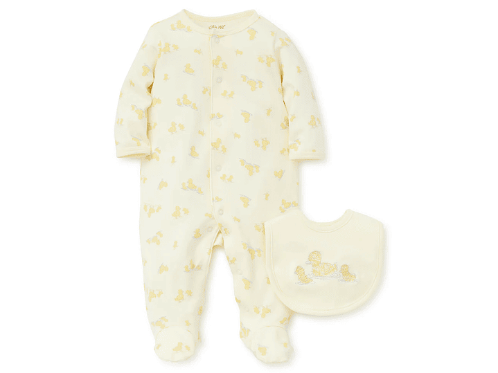 Pijamas + Babero Little Me  2