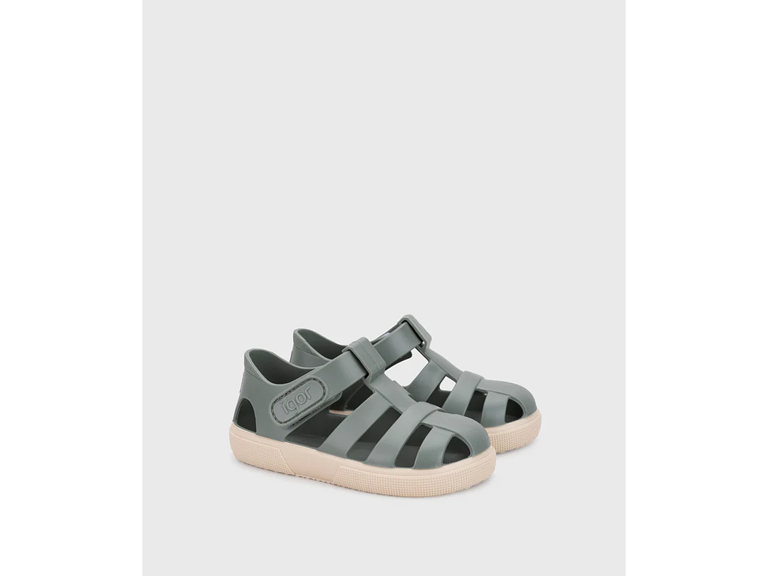 Sandalia Igor  S10340 Verde 1