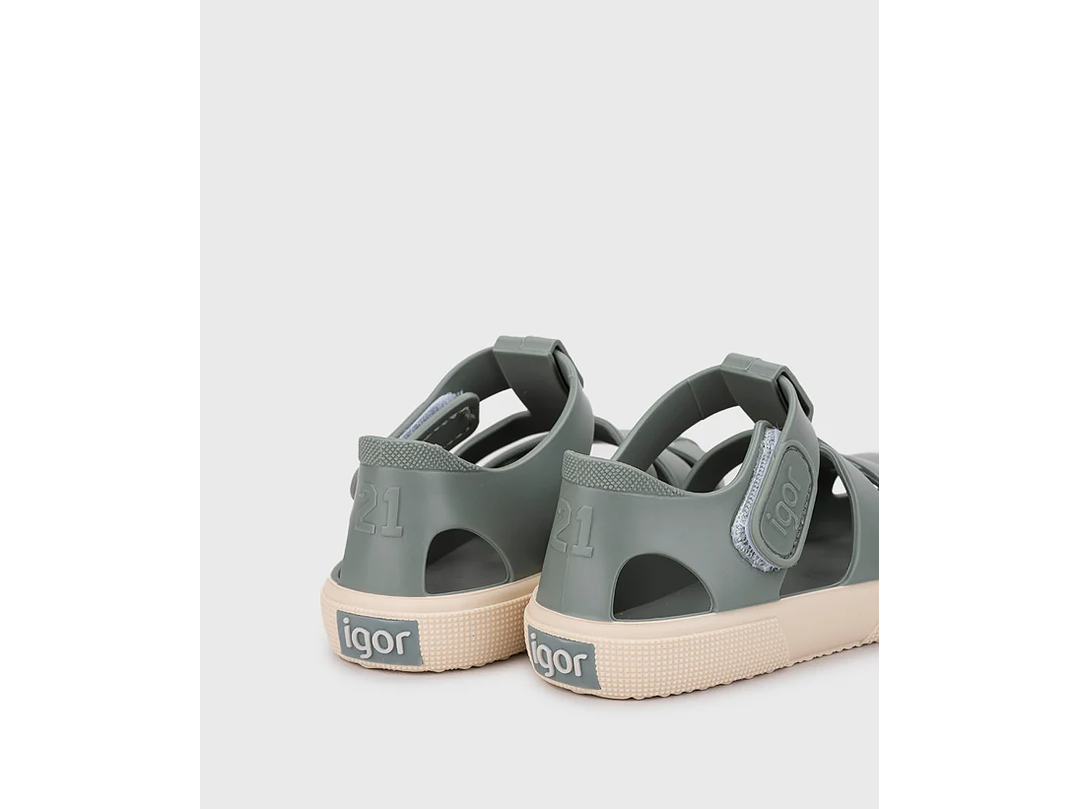 Sandalia Igor  S10340 Verde 5