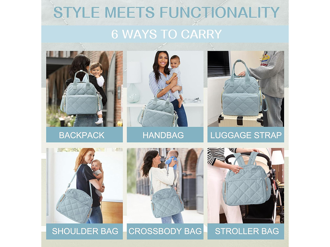 Pañalera Con Cambiador 5