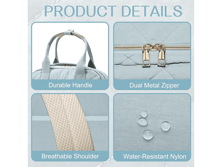 Pañalera Con Cambiador 6