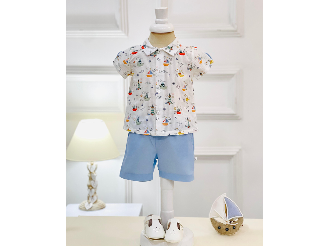 Set Estampado Faro Deolinda 1