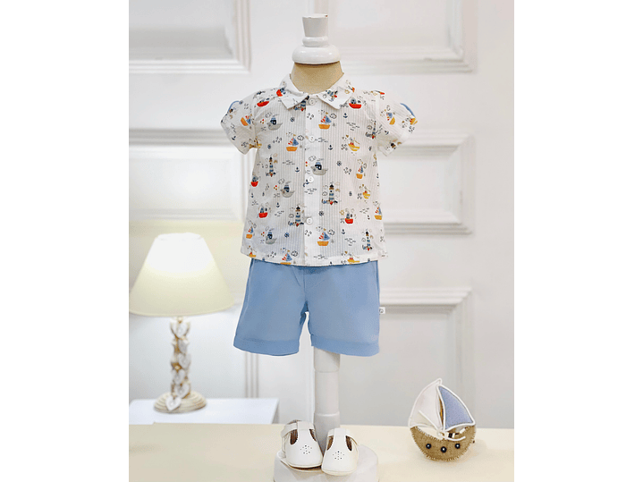 Set Estampado Faro Deolinda 1