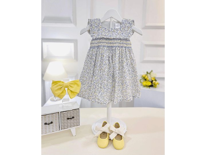 Vestido Flores Deolinda 1