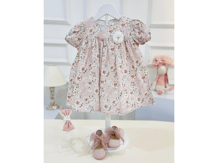 Vestido Flores Deolinda 1