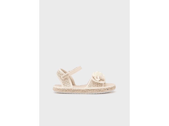 Sandalia Rafia Yute Crudo 6