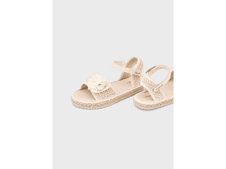 Sandalia Rafia Yute Crudo 7