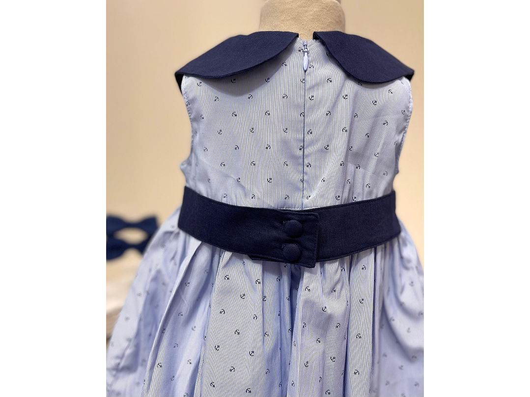 Vestido Marino Deolinda 2