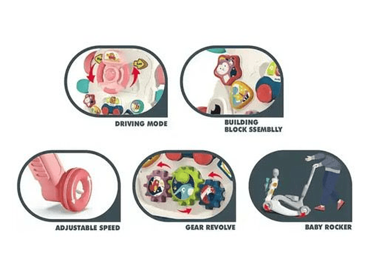 Andadera Multifuncional 3 en 1 4