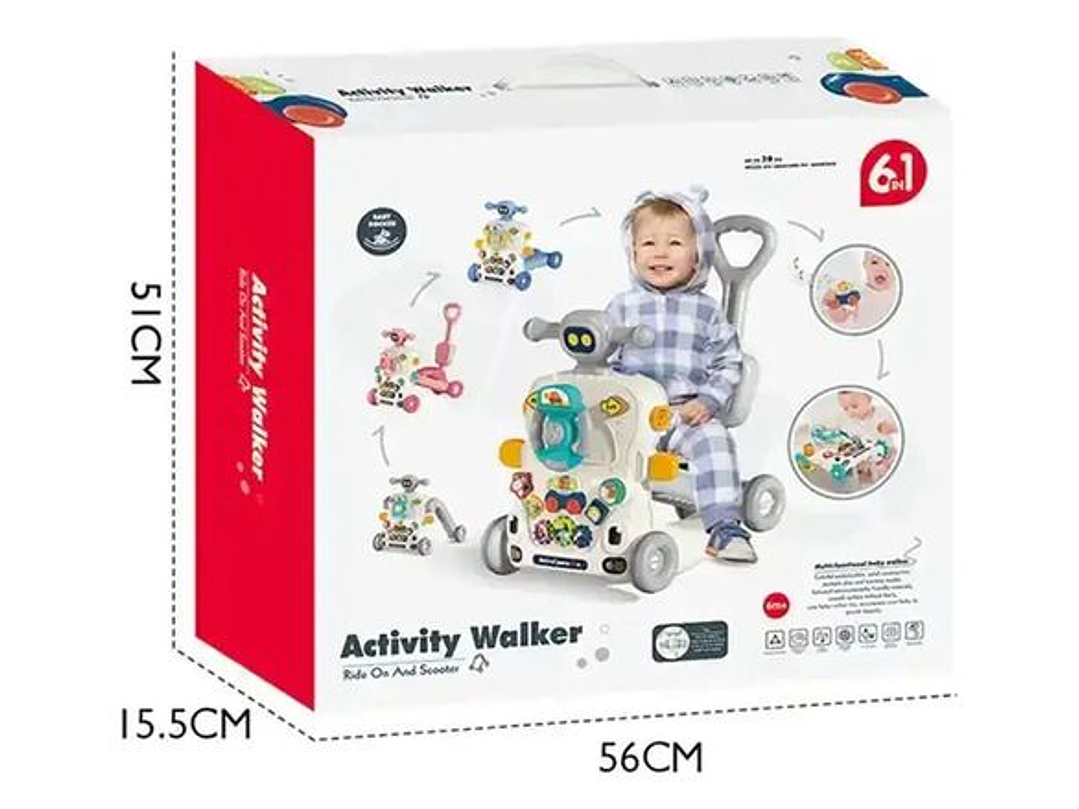 Andadera Multifuncional 3 en 1 5