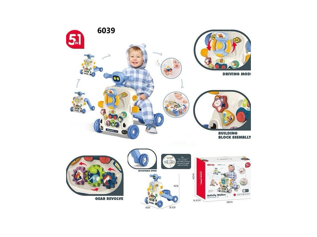 Andadera Multifuncional 3 en 1 6