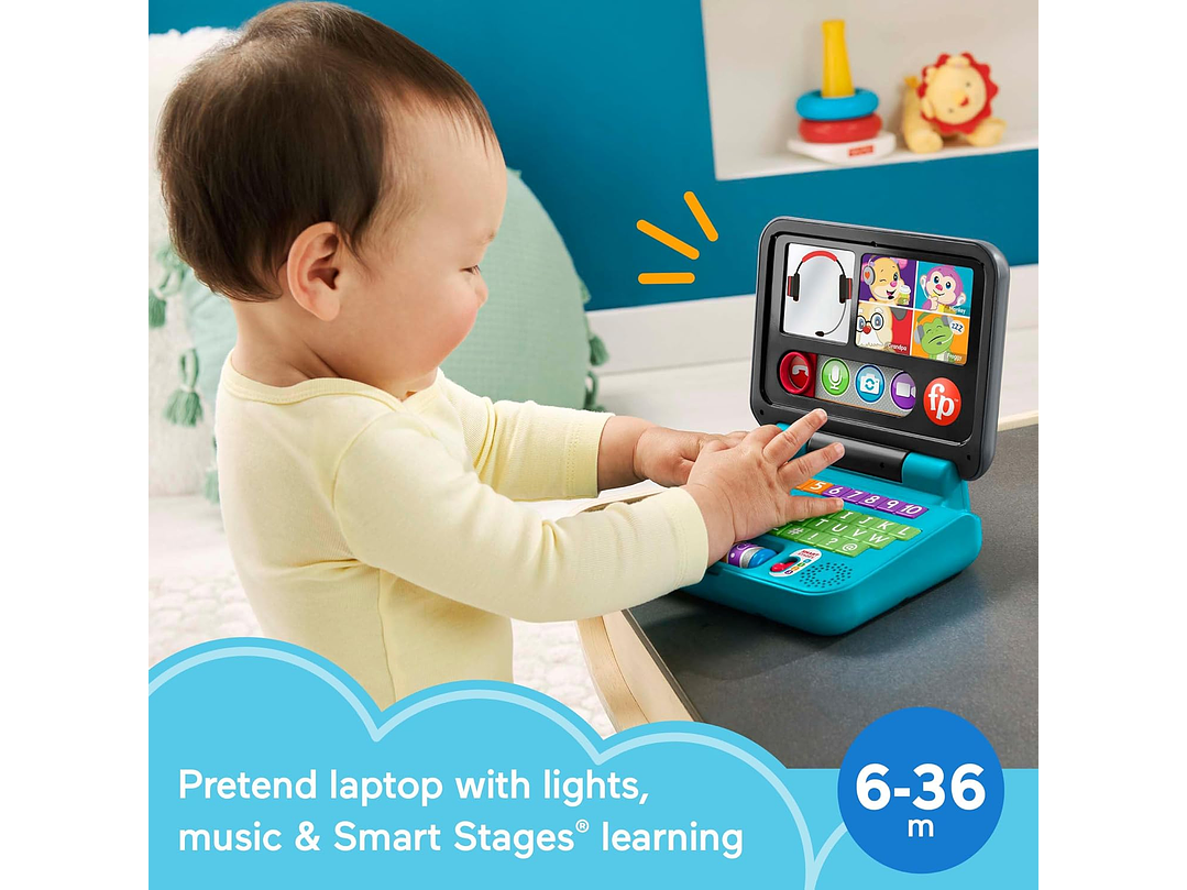 Computadora Portatil Fisher price 2