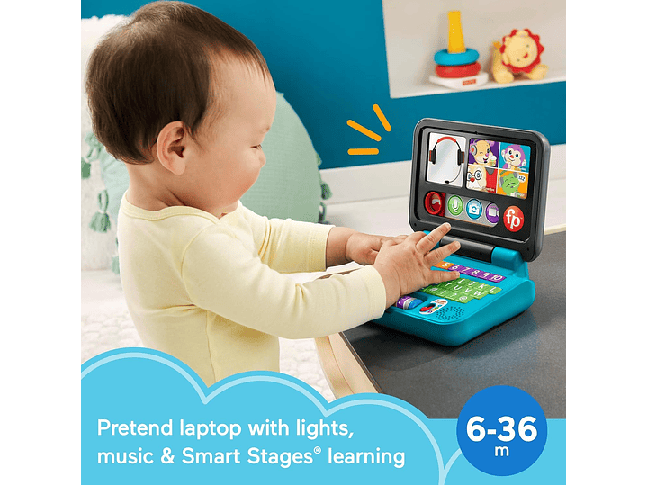 Computadora Portatil Fisher price 2