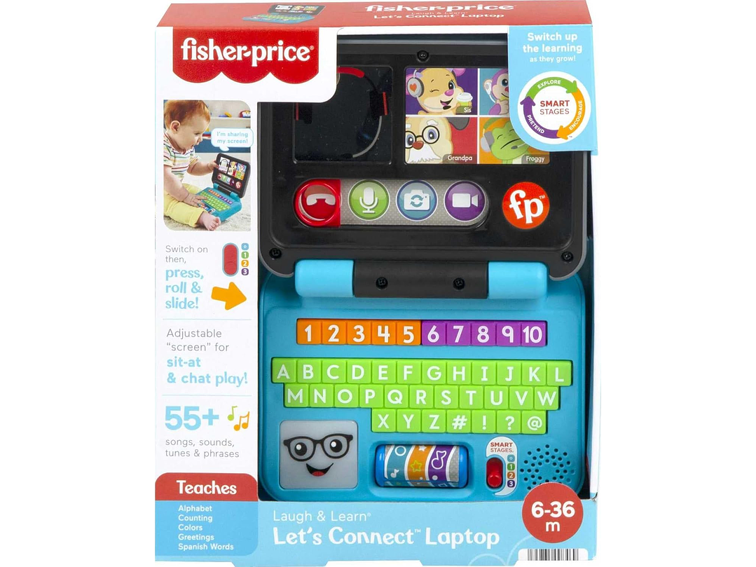 Computadora Portatil Fisher price 4