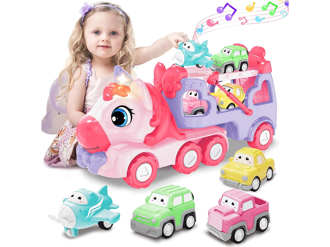 Juguete Unicornio Con Luces 1