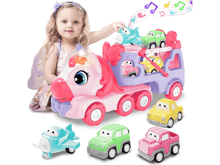 Juguete Unicornio Con Luces 4