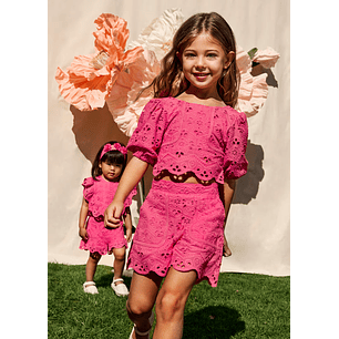 Set Abel&Lula Fucsia Talla 4