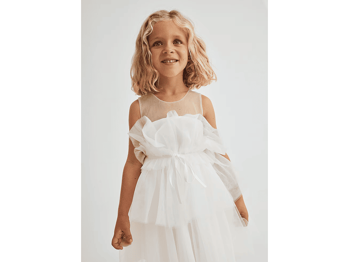 Vestido Abel&Lula  Crudo Talla 4 1