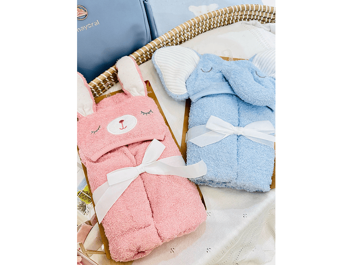 Toalla Algodon  Con Capucha 1