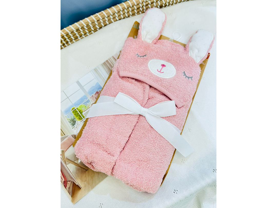 Toalla Algodon  Con Capucha 3