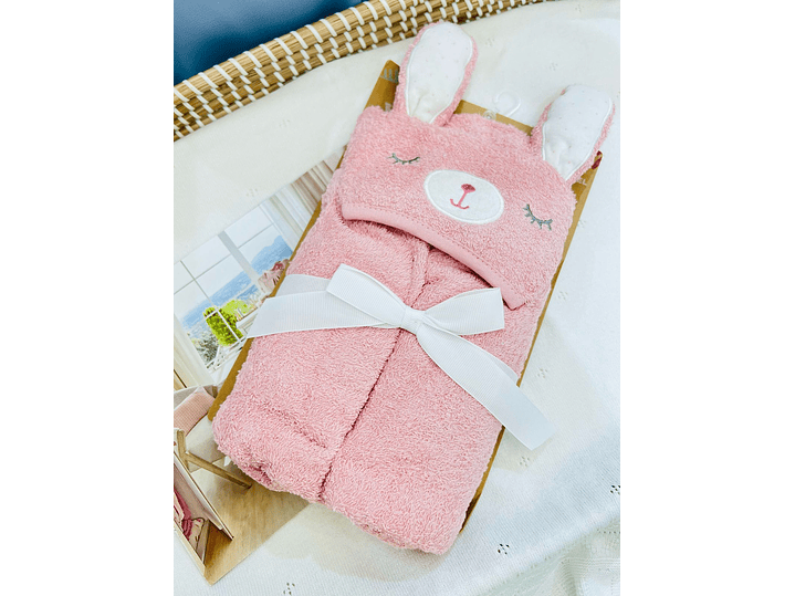 Toalla Algodon  Con Capucha 3