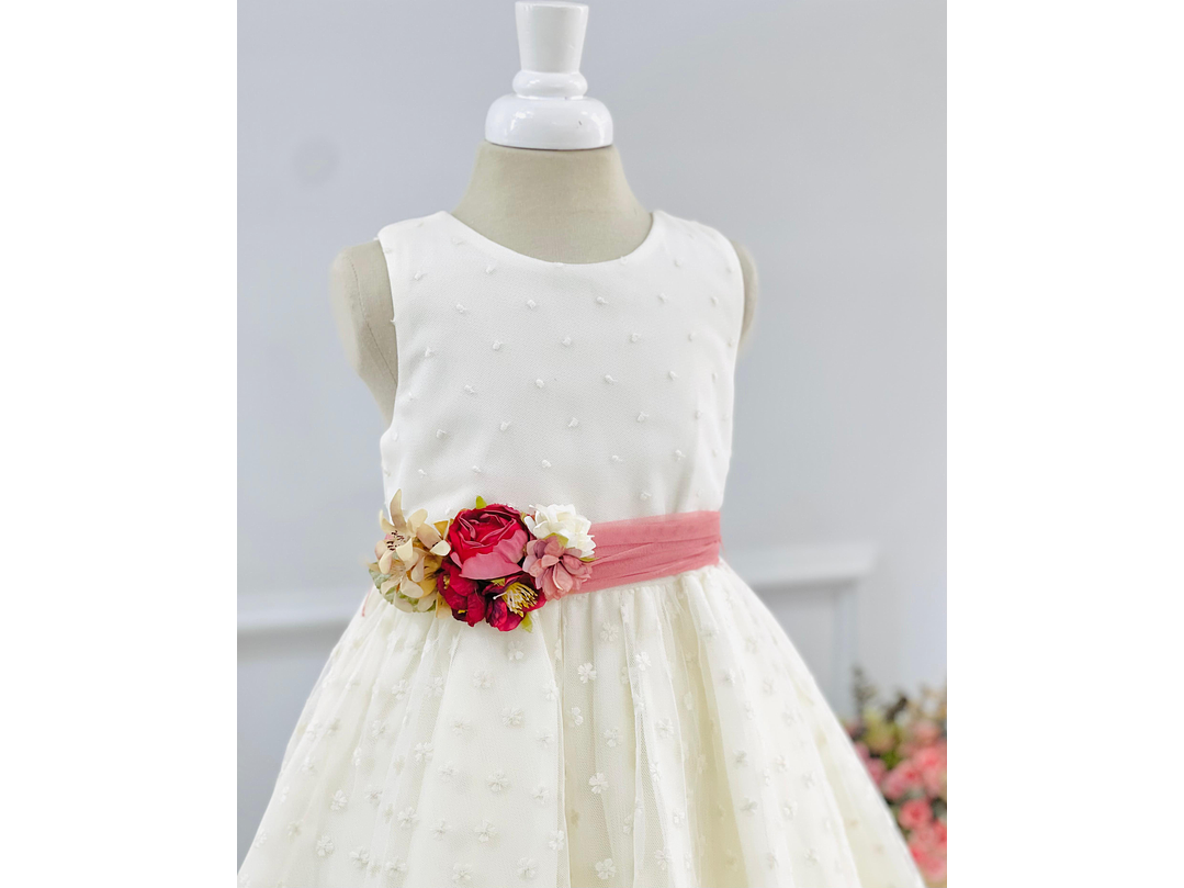 Vestido Abel&Lula Crudo Talla 4 2