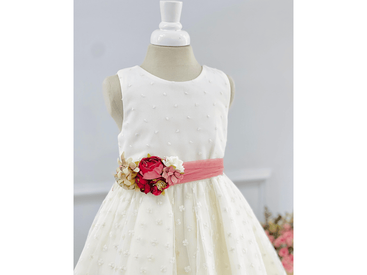 Vestido Abel&Lula Crudo Talla 4 2