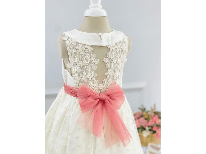 Vestido Abel&Lula Crudo Talla 4 3