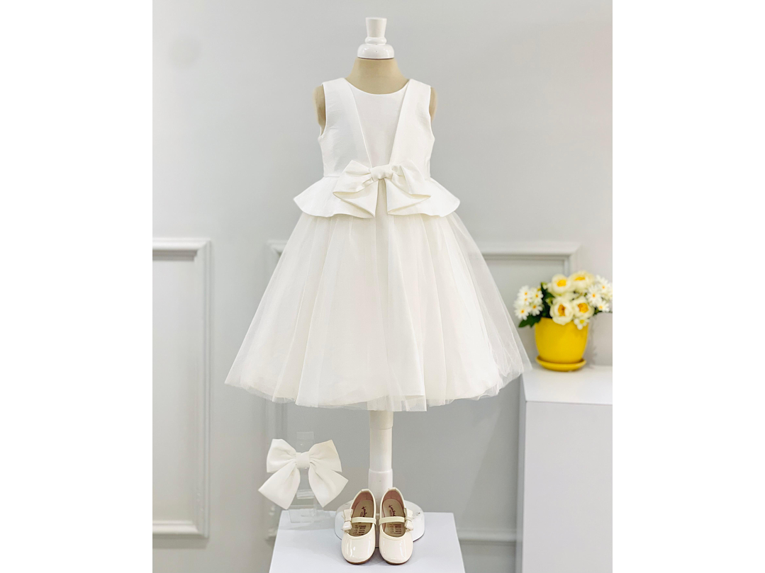 Vestido Abel&Lula Blanco Talla 4 1