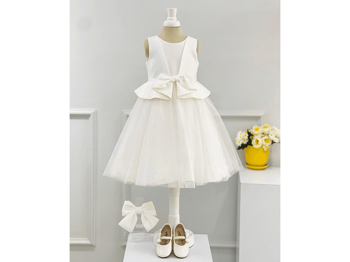 Vestido Abel&Lula Blanco Talla 4 1