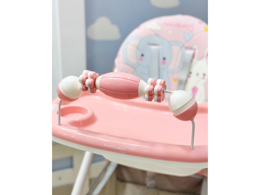 Silla Comedor Estampado Rosa 3