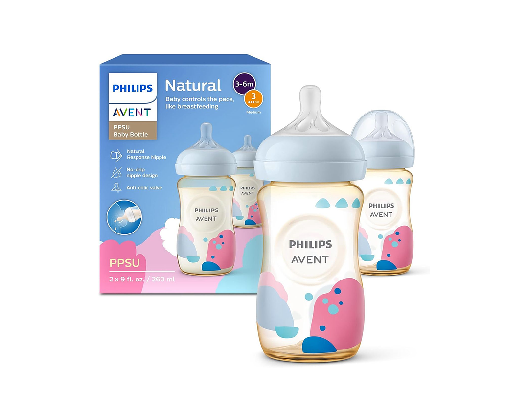 Biberon Avent Estampado 2