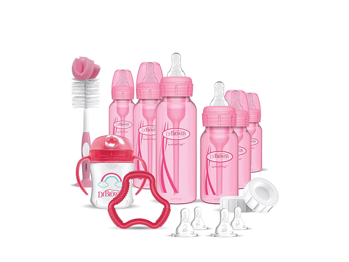 Set Dr Browns Rosa 1