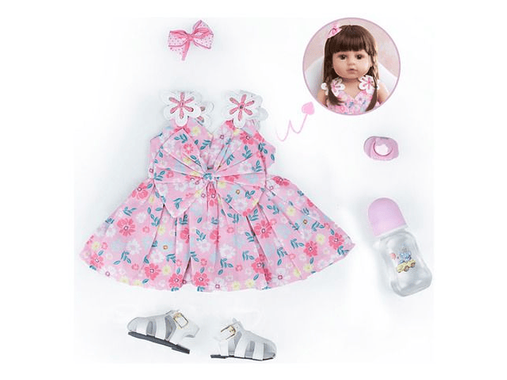 Muñeca Realista 55Cm 2