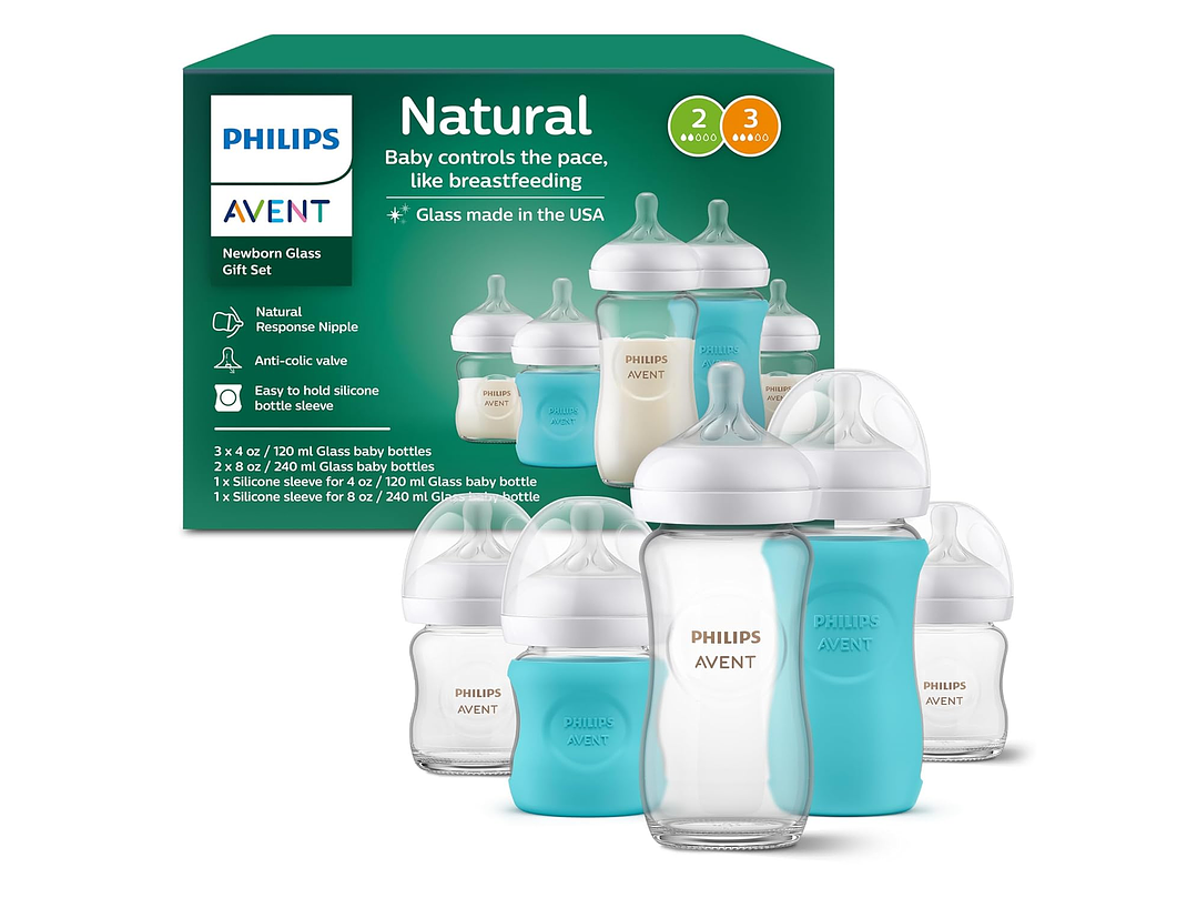 Set Biberon Vidrio Avent 1