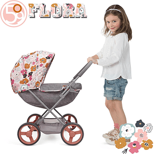 Melange Flora - Cochecito De Muñeca De Lujo -