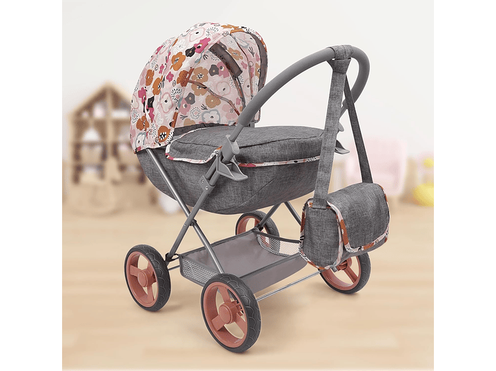Melange Flora - Cochecito De Muñeca De Lujo - 4