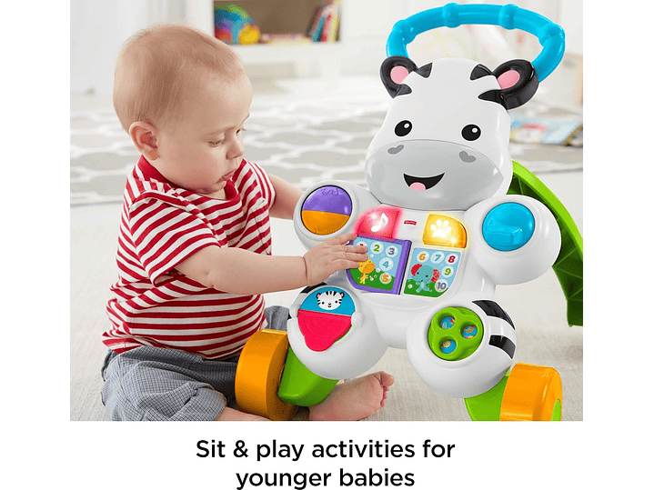 Caminador de Cebra de Fisher-Price Aprende Conmigo 3