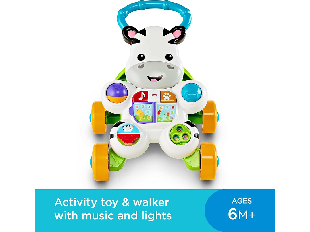 Caminador de Cebra de Fisher-Price Aprende Conmigo 4