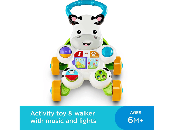 Caminador de Cebra de Fisher-Price Aprende Conmigo 4